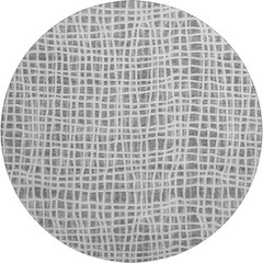 Premium Machine Washable Mayfield AMF729 Gray 8' x 8' Round Rug