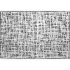 Premium Machine Washable Mayfield AMF729 Gray 1'8" x 2'6" Rug