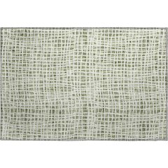 Premium Machine Washable Mayfield AMF729 Green 1'8" x 2'6" Rug