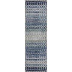Premium Machine Washable Mayfield  Seaglass 2'3" x 7'6" Runner Rug