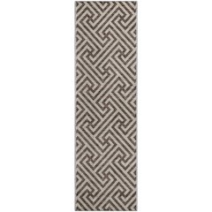 Premium Machine Washable Mayfield AMF731 Brown 2'3" x 7'6" Runner Rug