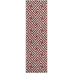 Premium Machine Washable Mayfield AMF731 Merlot 2'3" x 7'6" Runner Rug