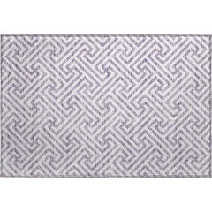 Premium Machine Washable Mayfield AMF731 Purple 1'8" x 2'6" Rug