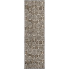 Premium Machine Washable Mayfield AMF732 Chocolate 2'3" x 7'6" Runner Rug