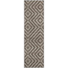 Premium Machine Washable Mayfield AMF733 Brown 2'3" x 7'6" Runner Rug