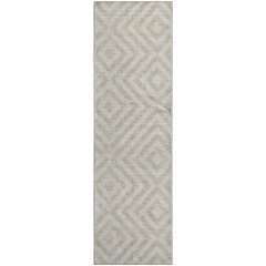 Premium Machine Washable Mayfield AMF733 Ivory 2'3" x 7'6" Runner Rug