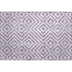 Premium Machine Washable Mayfield AMF733 Purple 1'8" x 2'6" Rug