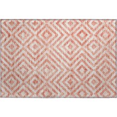 Premium Machine Washable Mayfield AMF733 Salmon 1'8" x 2'6" Rug