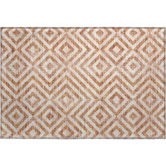 Premium Machine Washable Mayfield AMF733 Terracotta 1'8" x 2'6" Rug