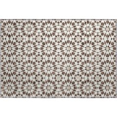 Premium Machine Washable Mayfield AMF734 Brown 1'8" x 2'6" Rug