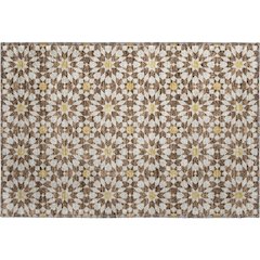 Premium Machine Washable Mayfield AMF734 Chocolate 1'8" x 2'6" Rug