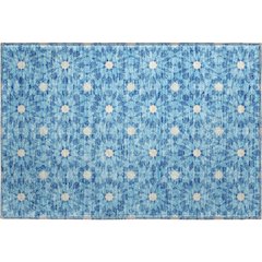 Premium Machine Washable Mayfield AMF734 Denim 1'8" x 2'6" Rug