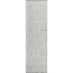 Premium Machine Washable Mayfield AMF734 Ivory 2'3" x 7'6" Runner Rug