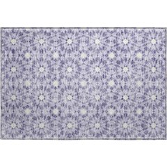 Premium Machine Washable Mayfield AMF734 Lilac 1'8" x 2'6" Rug
