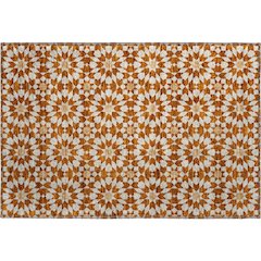 Premium Machine Washable Mayfield AMF734 Paprika 1'8" x 2'6" Rug