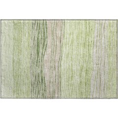 Premium Machine Washable Mayfield AMF735 Aloe 1'8" x 2'6" Rug