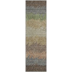 Premium Machine Washable Mayfield AMF736 Chocolate 2'3" x 7'6" Runner Rug