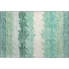 Premium Machine Washable Mayfield AMF736 Sage 1'8" x 2'6" Rug