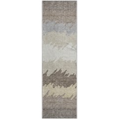 Premium Machine Washable Mayfield AMF736 Taupe 2'3" x 7'6" Runner Rug