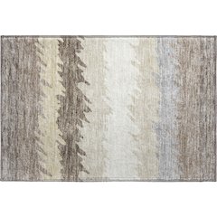 Premium Machine Washable Mayfield AMF736 Taupe 1'8" x 2'6" Rug