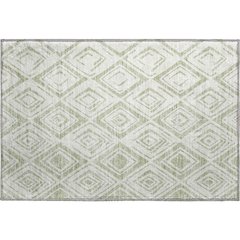 Premium Machine Washable Mayfield AMF737 Aloe 1'8" x 2'6" Rug