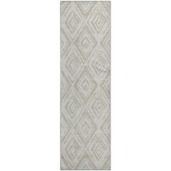 Premium Machine Washable Mayfield AMF737 Beige 2'3" x 7'6" Runner Rug