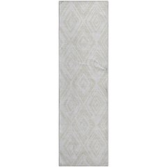 Premium Machine Washable Mayfield AMF737 Pearl 2'3" x 7'6" Runner Rug