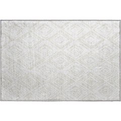 Premium Machine Washable Mayfield AMF737 Pearl 1'8" x 2'6" Rug