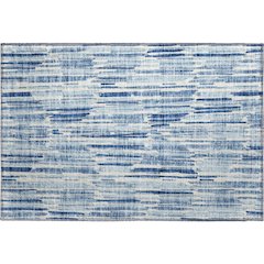 Premium Machine Washable Mayfield AMF739 Blue 1'8" x 2'6" Rug