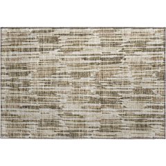 Premium Machine Washable Mayfield AMF739 Mocha 1'8" x 2'6" Rug