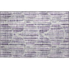Premium Machine Washable Mayfield AMF739 Purple 1'8" x 2'6" Rug