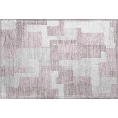 Premium Machine Washable Mayfield AMF740 Blush 1'8" x 2'6" Rug