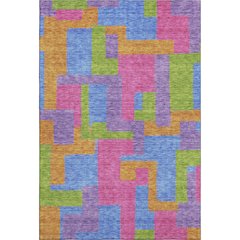 Premium Machine Washable Mayfield AMF740 Purple 2'6" x 3'10" Rug