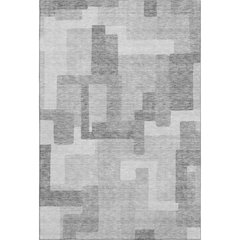 Premium Machine Washable Mayfield AMF740 Silver 2'6" x 3'10" Rug