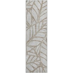Premium Machine Washable Mayfield AMF741 Beige 2'3" x 7'6" Runner Rug
