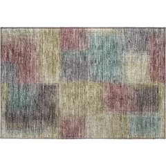 Premium Machine Washable Mayfield AMF742 Beige 1'8" x 2'6" Rug