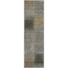 Premium Machine Washable Mayfield AMF742 Taupe 2'3" x 7'6" Runner Rug
