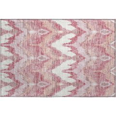 Premium Machine Washable Mayfield AMF743 Blush 1'8" x 2'6" Rug