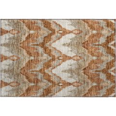 Premium Machine Washable Mayfield AMF743 Paprika 1'8" x 2'6" Rug