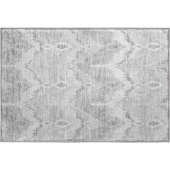 Premium Machine Washable Mayfield AMF743 Silver 1'8" x 2'6" Rug