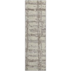 Premium Machine Washable Mayfield AMF745 Beige 2'3" x 7'6" Runner Rug