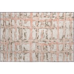 Premium Machine Washable Mayfield AMF745 Pink 1'8" x 2'6" Rug