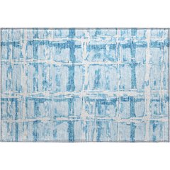 Premium Machine Washable Mayfield AMF745 Sky 1'8" x 2'6" Rug