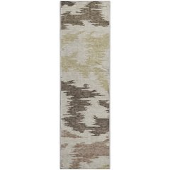 Premium Machine Washable Mayfield AMF746 Chocolate 2'3" x 7'6" Runner Rug