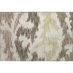 Premium Machine Washable Mayfield AMF746 Chocolate 1'8" x 2'6" Rug