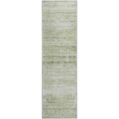 Premium Machine Washable Mayfield AMF747 Aloe 2'3" x 7'6" Runner Rug
