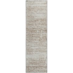 Premium Machine Washable Mayfield AMF747 Beige 2'3" x 7'6" Runner Rug