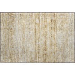 Premium Machine Washable Mayfield AMF747 Gold 1'8" x 2'6" Rug