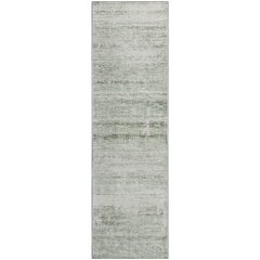 Premium Machine Washable Mayfield AMF747 Sage 2'3" x 7'6" Runner Rug
