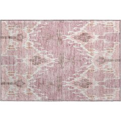 Premium Machine Washable Mayfield AMF748 Blush 1'8" x 2'6" Rug
